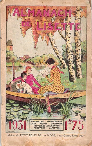 Almanach Lisette 1931 - Couverture
