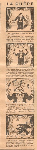 Coeurs Vaillants 1935 - n°17 - page 6 - La guêpe - 28 avril 1935