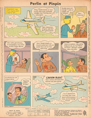 Perlin et Pinpin n°25 du jeudi 24 juin 1965