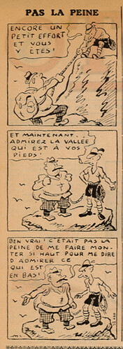 Pierrot 1936 - n°12 - page 2 - Pas la peine - 22 mars 1936