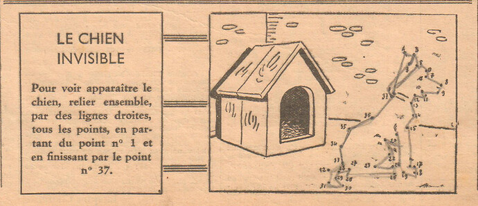 Coeurs Vaillants 1935 - n°40 - page 7 - Le chien invisible - 6 octobre 1935