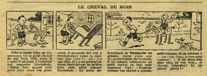 Cri-Cri 1932 - n°744 - page 6 - Le cheval de bois - 29 décembre 1932