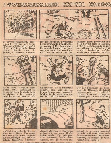 Cri-Cri 1932 - n°726 - page 2 - L'extraordinaire aventure de Nénesse - 25 août 1932