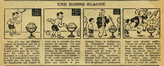 Cri-Cri 1931 - n°653 - page 11 - Une bonne blague - 2 avril 1931