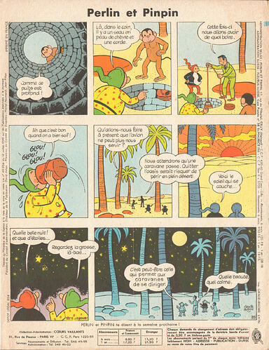 Perlin et Pinpin n°1 du jeudi 7 janvier 1965