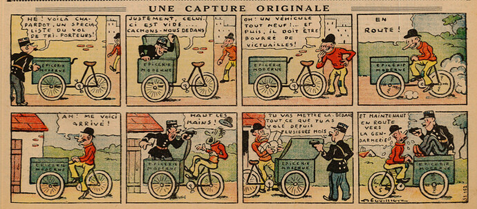 Pierrot 1935 - n°47 - page 1 - Une capture originale - 24 novembre 1935