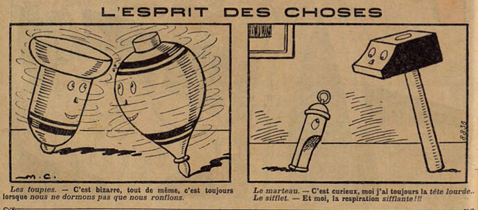 Lisette 1933 - n°35 - page 2 - L'esprit des choses - 27 août 1933