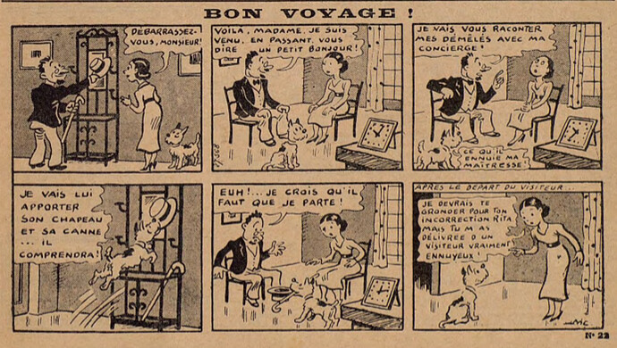Lisette 1938 - n°22 - page 13 - Bon voyage - 29 mai 1938