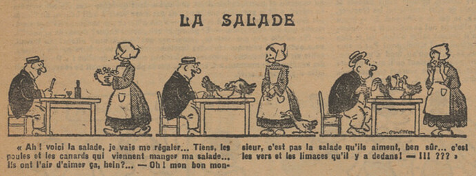 L'Epatant 1925 - n°878 - page 7 - La salade - 28 mai 1925