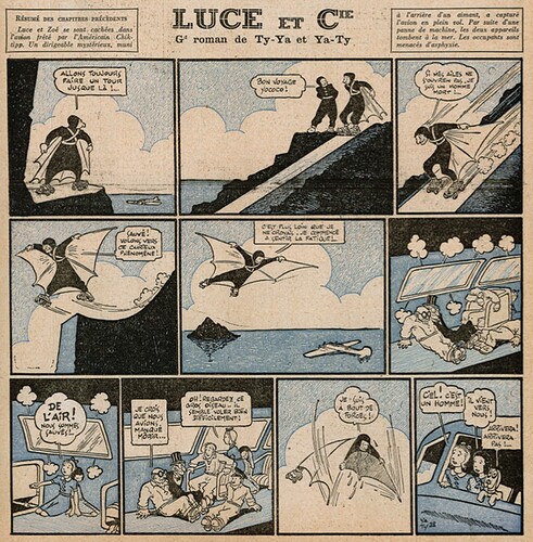 Ames Vaillantes 1938 - n°23 - page 1 - Lucie et Cie - 9 juin 1938