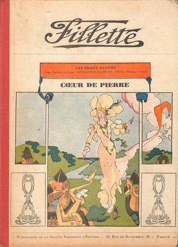 Fillette 1932 - Album Coeur de pierre - couverture