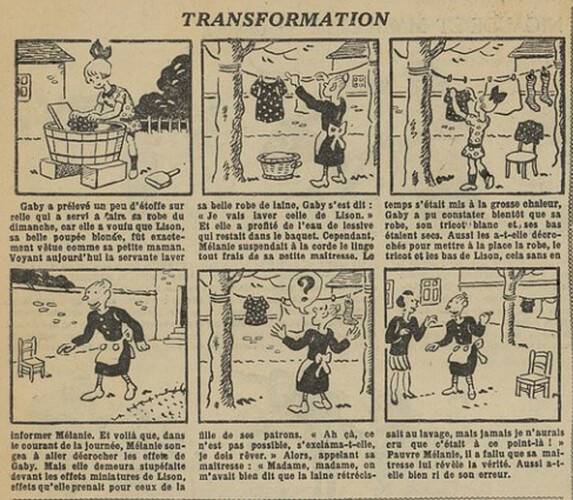 Fillette 1931 - n°1194 - page 4 - Transformation - 8 février 1931