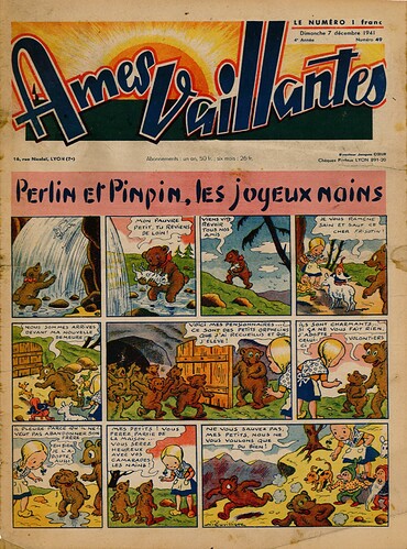 Ames Vaillantes 1941 - n°49 - 7 décembre 1941