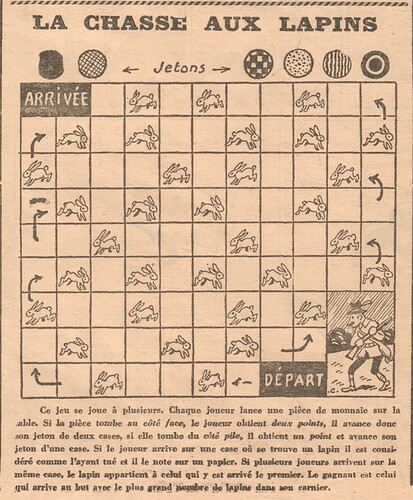 Coeurs Vaillants 1939 - n°45 - La chasse aux lapins - 5 novembre 1939 - page 2