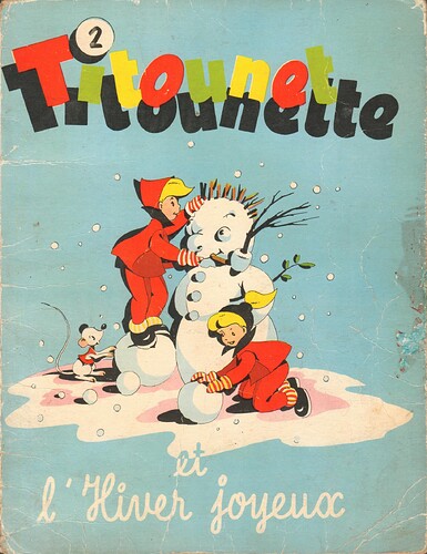 Titounet et Titounette - n°2 - Ll'hiver joyeux - couverture