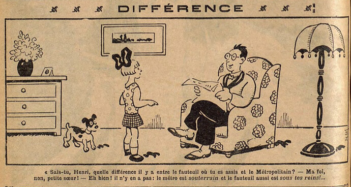 Lisette 1929 - n°49 - page 2 - Différence - 8 décembre 1929