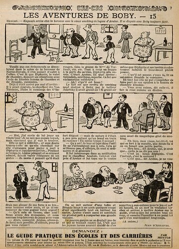 Cri-Cri 1932 - n°740 - page 7 - Les aventures de BOBY (15) - 1er décembre 1932