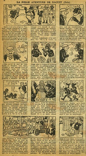 Le Petit Illustré 1926 - n°1150 - La folle aventure de RACUIT - 6 juin 1926 - page 2