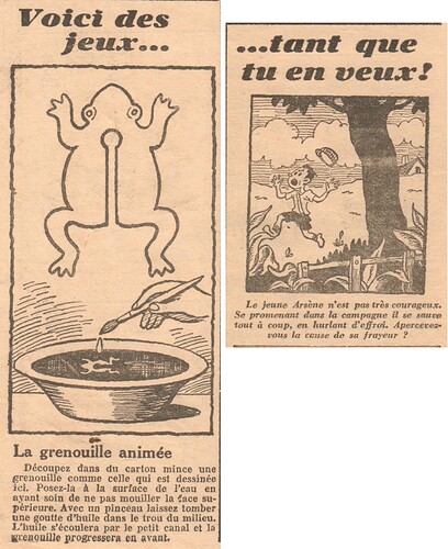 Coeurs Vaillants 1939 - n°41 - Des jeux tant que tu en veux - 8 octobre 1939 - page 2