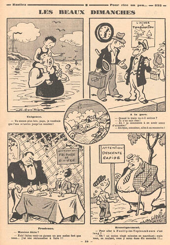 Rustica 1938 - n°32 - Les beaux dimanches - 7 août 1938 - page 29