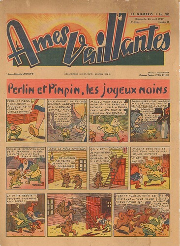 Ames Vaillantes 1942 - n°17 - 26 avril 1942 - page 1
