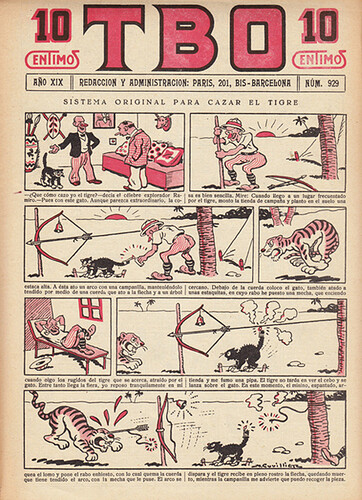 TBO 1935 - n°929 - Sistema original para cazar el tigre - 12 mars 1935