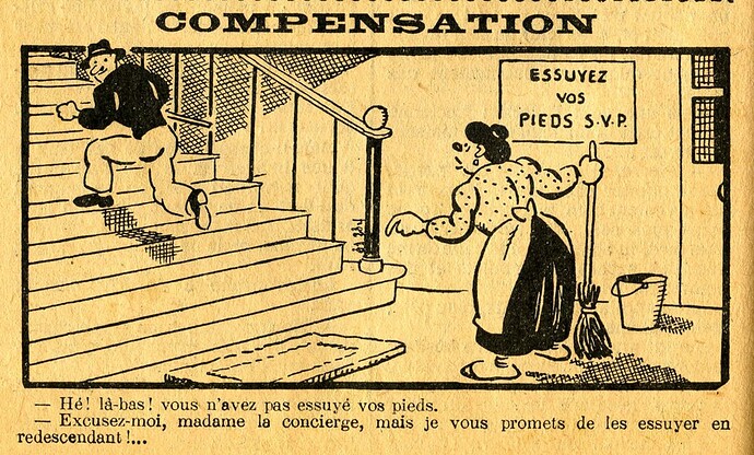 Almanach Pierrot 1930 - page 88 - Compensation