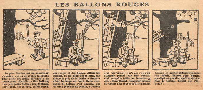Fillette 1932 - n°1246 - page 6 - Les ballons rouges - 7 février 1932