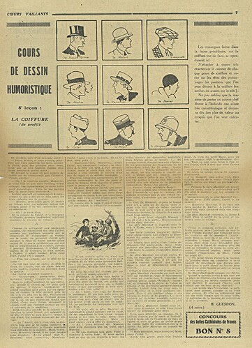 Coeurs Vaillants 1930 - n°42 - 21 septembre 1930 - page 7