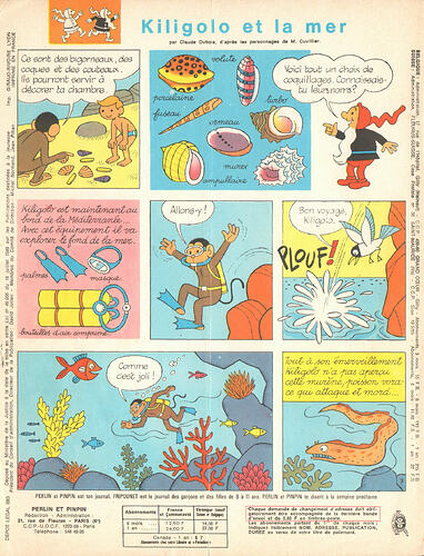 Perlin et Pinpin n°30 du jeudi 25 juillet 1968