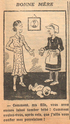 Fillette 1932 - n°1255 - page 13 - Bone mère - 10 avril 1932