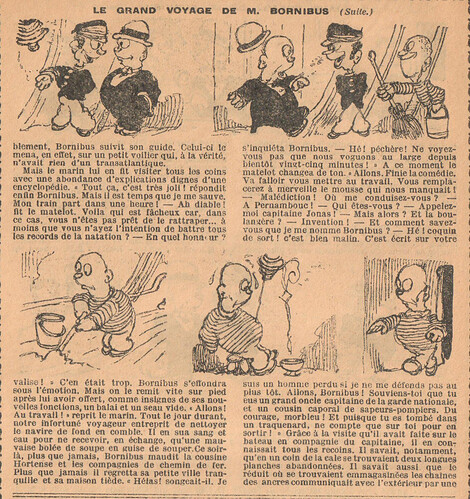 Almanach de la Jeune France 1932 - page 18 - Le grand voyage de M. Bornibus (Gaston Callaud)