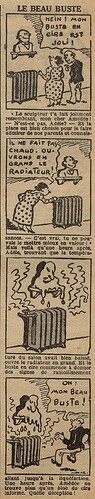 Fillette 1937 - n°1522 - page 13 - Le beau buste - 23 mai 1937