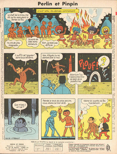 Perlin et Pinpin n°12 du jeudi 25 mars 1965