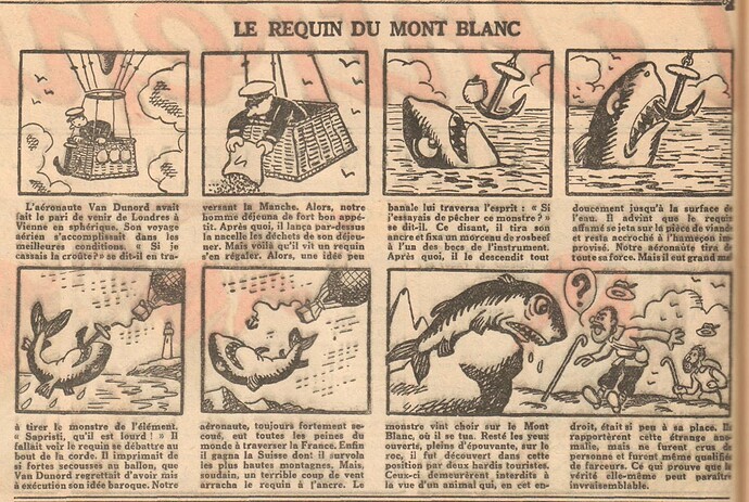 L'Intrépide 1937 - n°1397 - page 2 - Le requin du Mont Blanc - 30 mai 1937