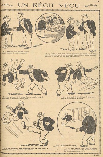Pierrot 1928 - n°157 - page 5 - Un récit vécu - 23 décembre 1928
