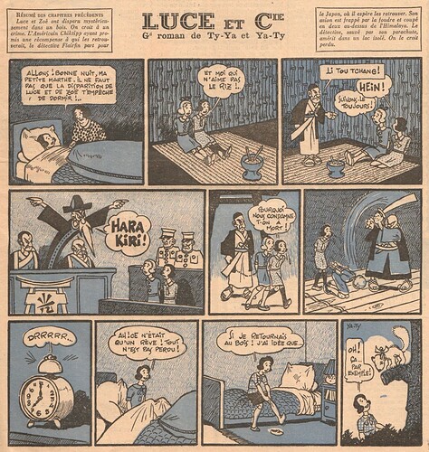 Ames Vaillantes 1938 - n°3 - page 1 - Lucie et Cie - 20 janvier 1938
