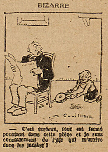 Fillette 1927 - n°1026 - page 3 - Bizarre - 20 novembre 1927