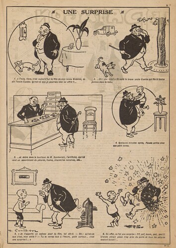 Pierrot 1925 - n°1 - page 5 - Une surprise - 27 décembre 1925
