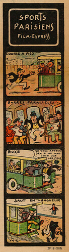 Pierrot 1937 - n°8 - page 5 - Sports parisiens - Film Express - 21 février 1937