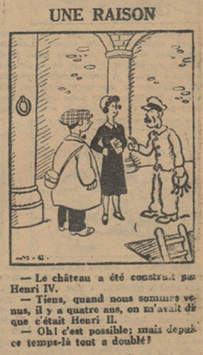L'Epatant 1931 - n°1203 - page 13 - Une raison - 20 août 1931