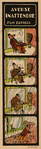 Pierrot 1937 - n°26 - page 5 - Averse inattendue - Film Express - 27 juin 1937 - Pierre soymier imitateur Cuvillier