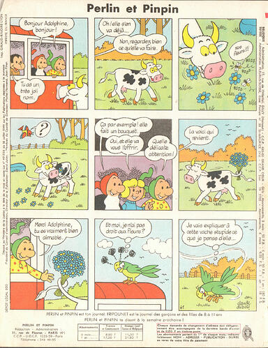 Perlin et Pinpin n°20 du jeudi 19 mai 1966