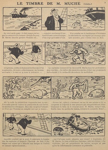 Guignol 1929 - n°112 - Le timbre de Mr. Muche - 6 janvier 1929 - page 3