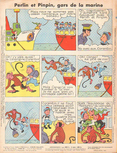 Perlin et Pinpin 1958 - n°2 - 12 janvier 1958 - page 8