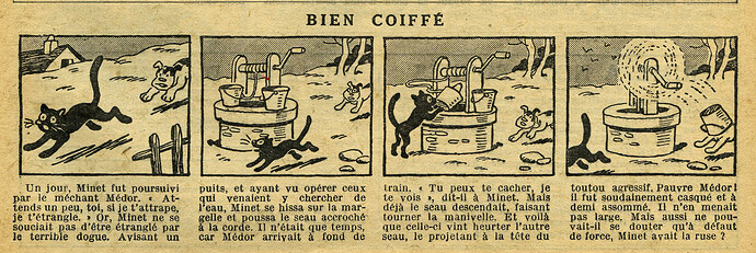Cri-Cri 1934 - n°818 - page 13 - Bien coiffé - 31 mai 1934