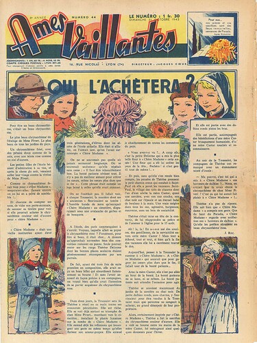Ames Vaillantes 1943 - n°44 - 31 octobre 1943 - page 1