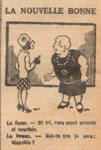 Fillette 1930 - n°1160 - page 6 - La nouvelle bonne - 15 juin 1930