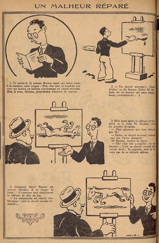 Pierrot 1931 - n°37 - page 10 - Un malheur réparé - 13 septembre 1931