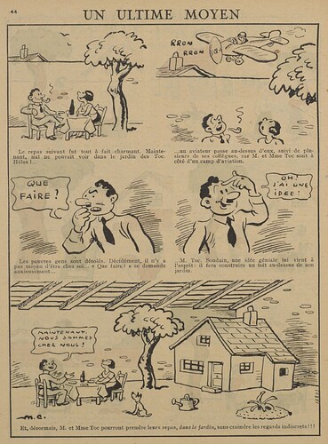 Guignol 1936 - n°39 - page 44 - Un ultime moyen - 27 septembre 1936